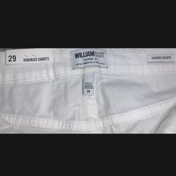 PRICE DROP!!High WaistWhite William Rast shorts-29 - Picture 5 of 5